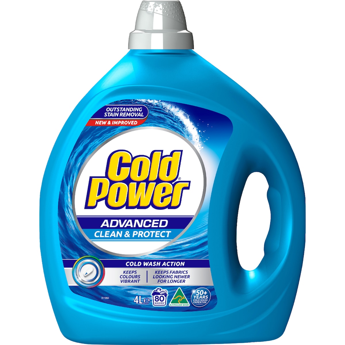 Cold Power Advanced Clean Laundry Liquid 4L