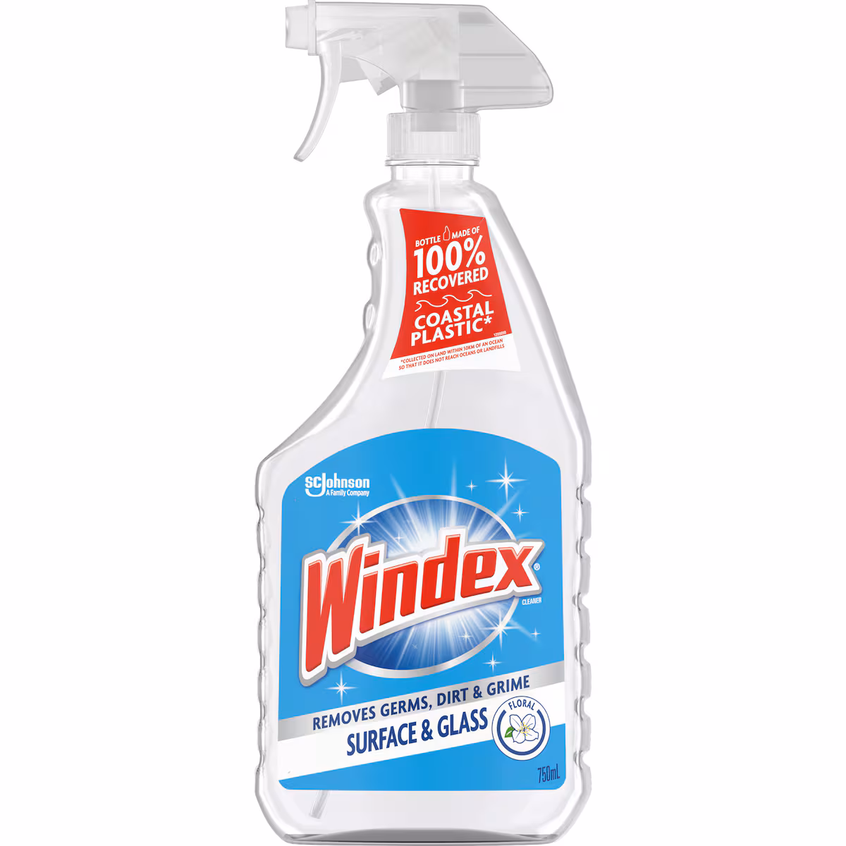 Windex Surface & Glass Multi-Purpose Cleaner Floral 750mL