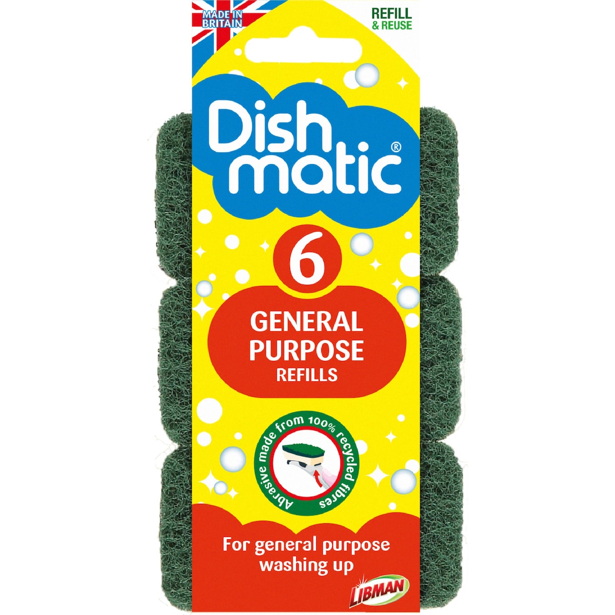 Dishmatic General Purpose Refill 6 pack