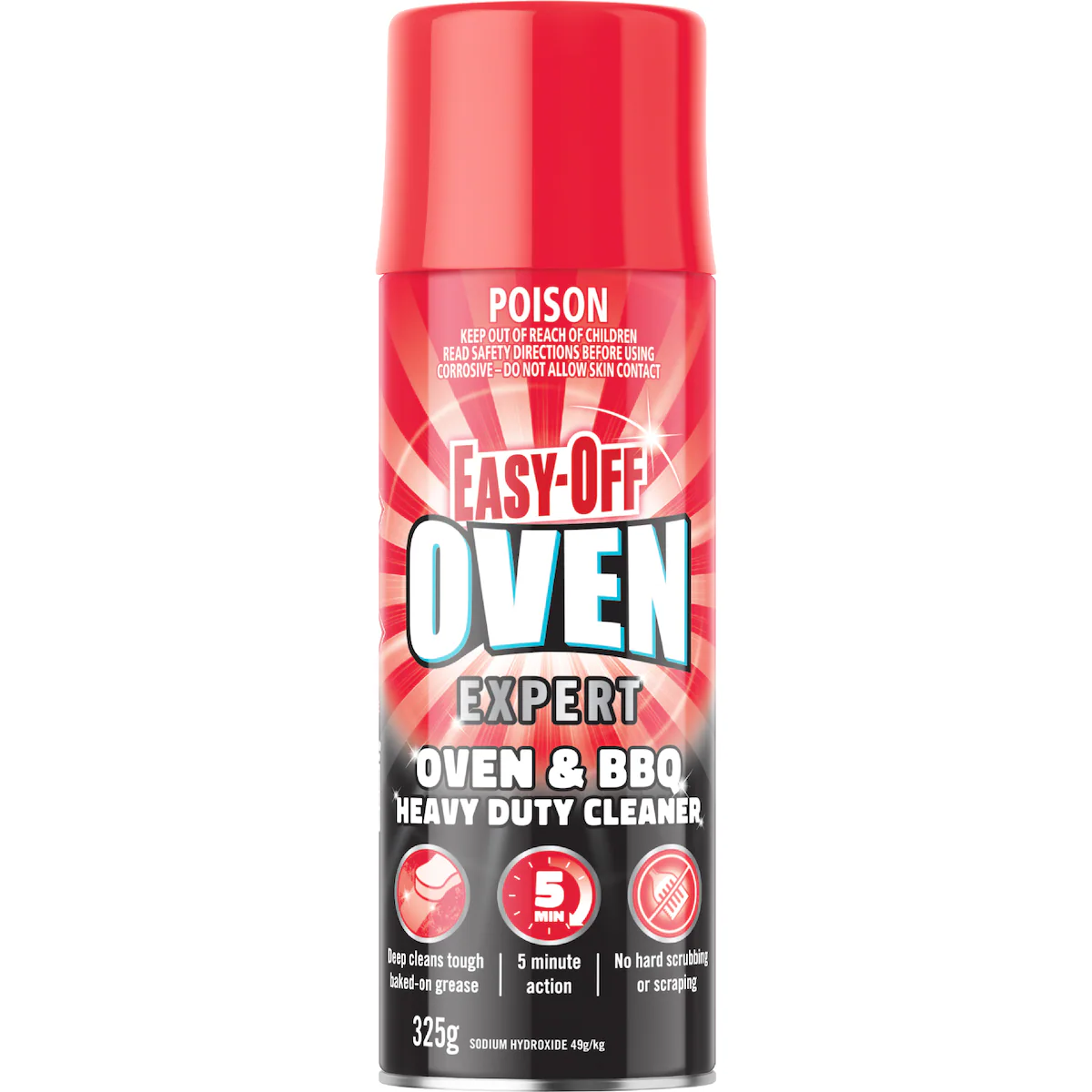Easy-Off Bam Oven & BBQ Heavy Duty Cleaner Spray 325g