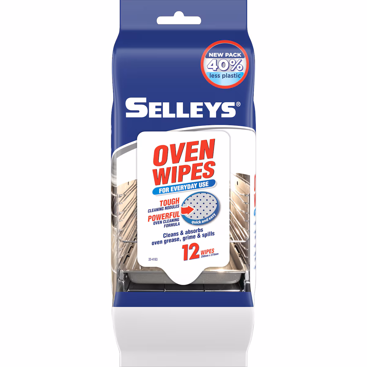 Selleys Oven Cleaner Wipes 12 pack