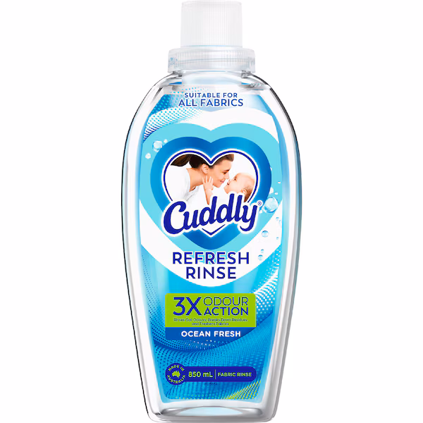 Cuddly Refresh Fabric Rinse Ocean Fresh 850mL