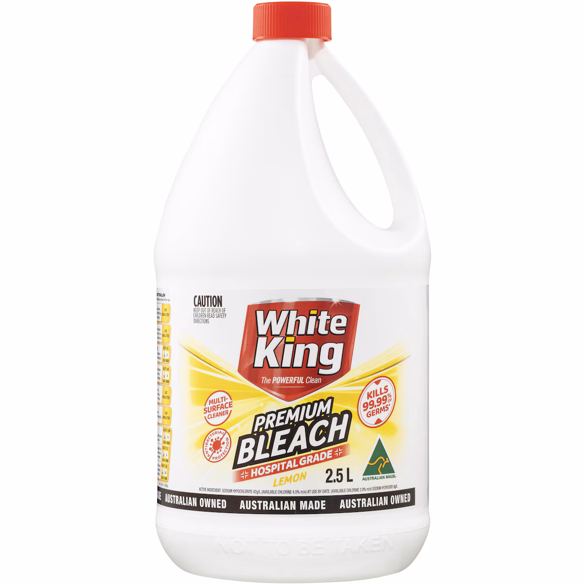 White King Premium Bleach Lemon 2.5L