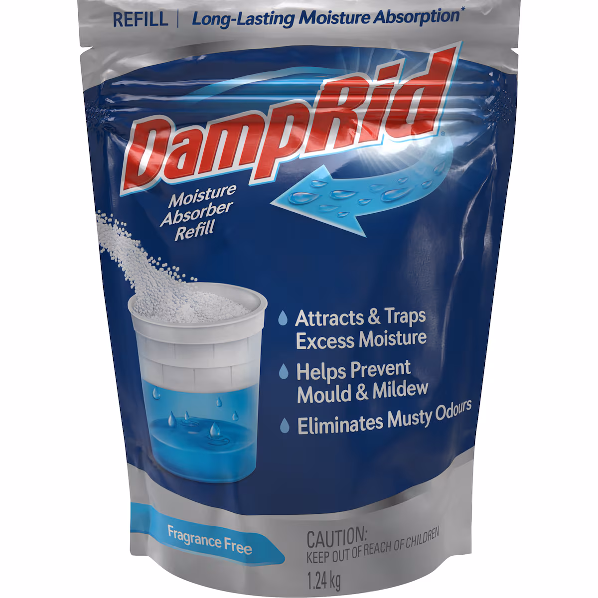 DampRid Moisture Absorber Refill 1.24kg
