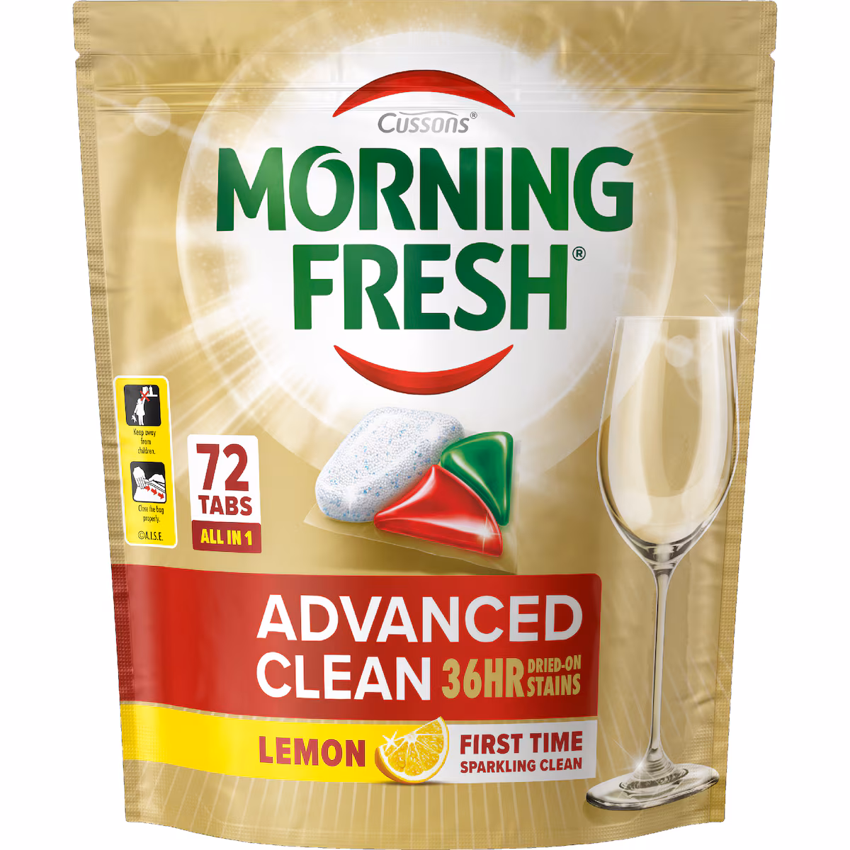 Morning Fresh Advanced Clean Dishwasher Tablets 72 pack