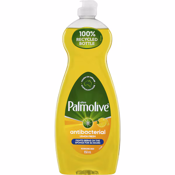Palmolive Dishwashing Liquid Antibacterial Lemon - Ultra 950mL