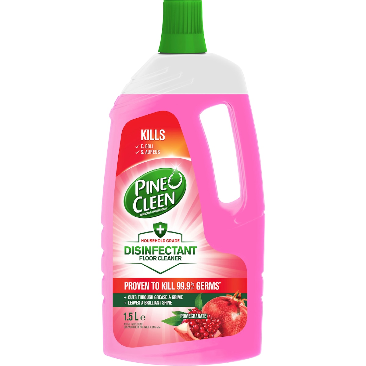 Pine O Cleen Pomegranate Floor Disinfectant Liquid 1.5L